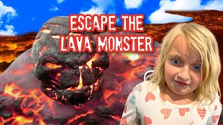 OUR NEW GAME Escape the LAVA MONSTER SOTY Live [upl. by Ener562]