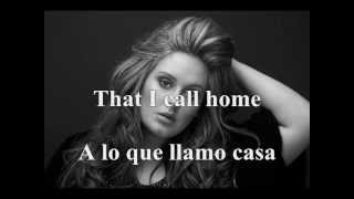 Adele  Hidding my heart away Sub EspañolIngles [upl. by Voletta]