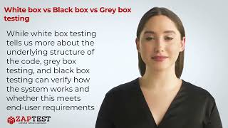 White box vs Black box vs Grey box testing [upl. by Lihkin183]