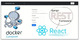 React and Django Rest Framework with Docker Compose [upl. by Wylie]