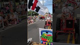 Winterville NC Watermelon festival 🍉🍉🍉🍉🍉🍉farmall51 watermelon parade [upl. by Thilde]