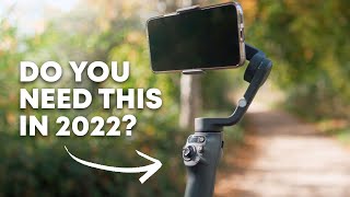 Is a Smartphone Gimbal Worth It DJI Osmo Mobile 6  Samsung S22Android [upl. by Anaylil]