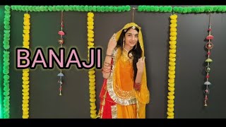 BANAJI Song  Dance Cover ByTeena Nayak  Rajasthani Dance RanajiMusicOfficial [upl. by Ahsied]