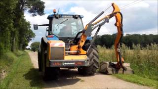 NewHolland et Epareuse Noremat Dextra [upl. by Esorrebma]