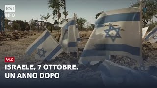 Israele 7 ottobre Un anno dopo  Falò  RSI Info [upl. by Eliga]