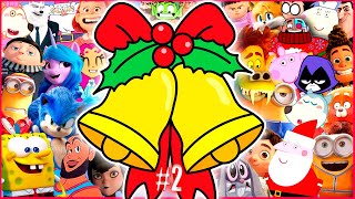 Jingle Bells Rock SONG 🎅 Christmas Special 🎄 PART 2 Vidomez Remix feat Peppa Pig [upl. by Asilana]