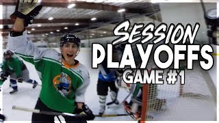 GoPro Hockey  THE PLAYOFFS GAME 1 [upl. by Niad]