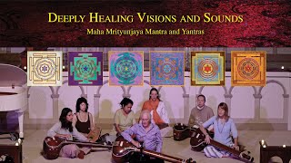 Deeply Healing Visions and Sounds Maha Mrityunjaya Mantra and Yantras by Peter Clemens [upl. by Vanderhoek]