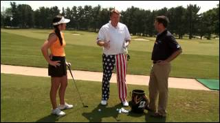 Golf Tip of the Week How PGA Professionals Work on Alignment and Ball Position [upl. by Atinaw]