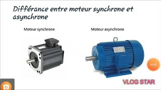 Différence entre moteur synchrone et asynchrone darija [upl. by Dnalor]