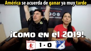 Reacciones América de Cali 1 vs Millonarios 0  Liga Betplay 2023 II [upl. by Arreis]