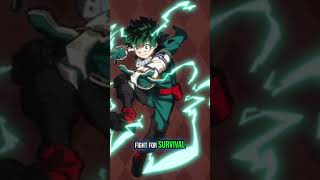 Epic Showdown ⚡️ Deku vs Overhaul  A Fight for Eri 💥 [upl. by Nilra]