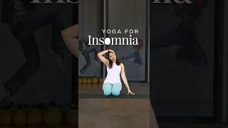 Yoga For Insomnia  Yoga For Sleep  Bedtime Yoga Stretch  Yoga For Stress  Relaxing Yoga shorts [upl. by Follansbee]