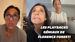 Florence Foresti tue lennui du confinement avec des playbacks hilarants [upl. by Naraj]