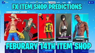 February 14th 2024 Fortnite Item Shop CONFIRMED  Fortnite Early Item Shop Prediction February 14th [upl. by Shelli]