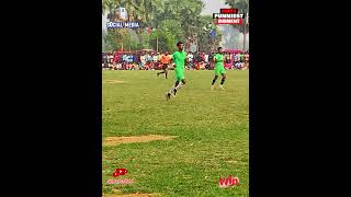 BIRBHUM vs MTS 🤯🤯🤯  football sports shorts short shortsvideo kramittudu santali [upl. by Ellerehc777]