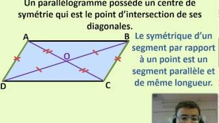 Propriétés du parallélogramme [upl. by Meit]