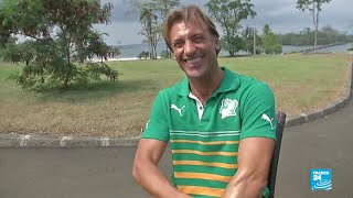 AFCon 2015  FRANCE24 rescues Ivory Coast coach Hervé Renard  MALARIA [upl. by Enaid]