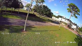 85mm whoop with caddx startlight windy day [upl. by Gader130]