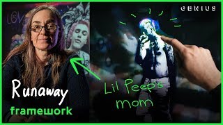 Lil Peep’s Mother Breaks Down The “Runaway” Music Video  Framework [upl. by Lazos]