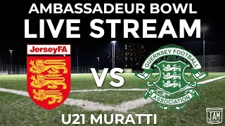 Jersey vs Guernsey  Ambassadeur Bowl U21 Muratti Live Stream [upl. by Rehpotsrik53]