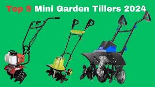 5 Best Cordless Garden Tillers for 2024 [upl. by Amaso]