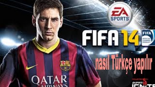 FIFA 14 modları nı Türkçe yapma [upl. by Cathey]