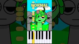 Vineria Theme Incredibox Sprunki  Normal Vs Horror on piano [upl. by Akit483]