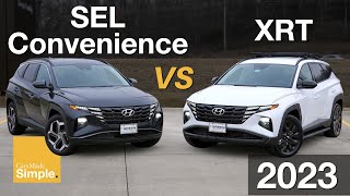 2023 Hyundai Tucson SEL Convenience vs XRT  Side by Side Trim Comparison [upl. by Sandra]