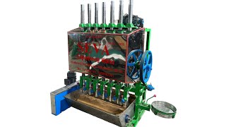 Automatic Chilli Pounding Machine मिर्ची कांडप मशीन  मसाला कुटाई मशीन chillipowder kandapmachine [upl. by Hannahoj503]