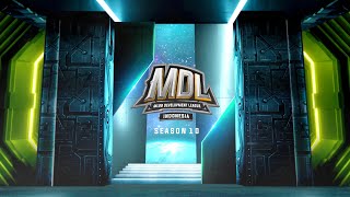 🔴 LIVE  MDL ID S10  Babak Playoffs  Hari 4 [upl. by Atteloiv]