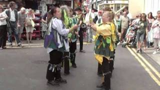 Broadstairs Folk Week 2007 Morris Dancing with sticks [upl. by Wohlert463]