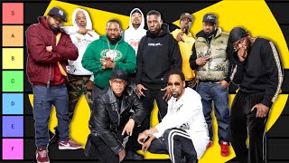 WuTang Clan Member Tier List [upl. by Bridges]