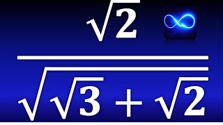 19 Racionalización del denominador de una fracción con raíz cuadrada de suma de raíces cuadradas [upl. by Soinotna]