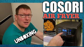 55 litre XXL COSORI Air Fryer Unboxing  Review and First Test [upl. by Aerised]