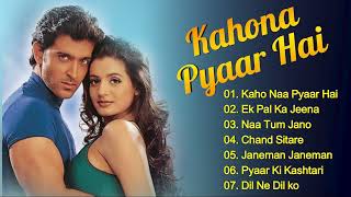 Kaho Naa Pyaar Hai Movie All Songs  Hrithik Roshan amp Amisha Patel [upl. by Lebatsirhc]