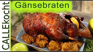 Perfekten Gänsebraten richtig zubereiten  Rezept für knusprige Gans [upl. by Charpentier]