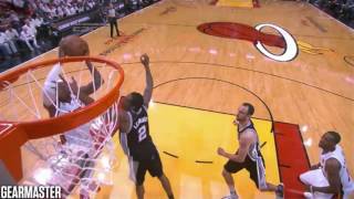 2013 NBA Finals  San Antonio vs Miami  Game 6 Best Plays [upl. by Saturday]