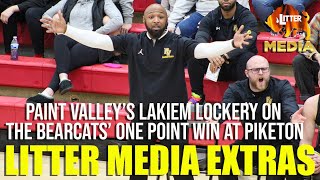 Litter Media Extras Paint Valleys Lakiem Lockery talks about the Bearcats win at Piketon [upl. by Aysa817]