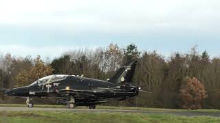 RAF LEEMING HAWK MK167 T2 TAKE OFF FROM RUNWAY 34 IN USE THURSDAY 23RD NOVENBER 2023 AFTERNOON [upl. by Allveta]