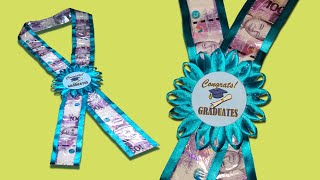 DIY Money Lei Graduation Gift  Money Garland  Easy DIY  Gift Ideas  Graduation [upl. by Itnuahsa]