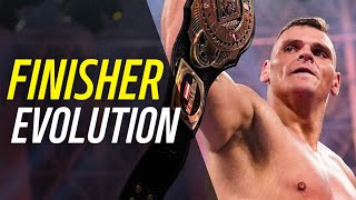 Every FINISHERS of Gunther  WWE Finisher Evolution [upl. by Yeliak]