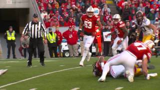 NFL Draft Highlights Vince Biegel  Wisconsin [upl. by Britteny958]