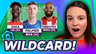 WILDCARD ACTIVE  MY FPL GAMEWEEK 6 TEAM  FANTASY PREMIER LEAGUE 202425 [upl. by Borries]