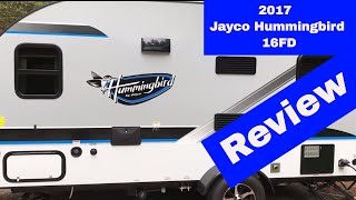 2017 Jayco Hummingbird 16FD Review [upl. by Oreves]