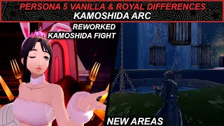 Persona 5 Vanilla and Royal Differences  PrologueKamoshida Arc [upl. by Akinirt]