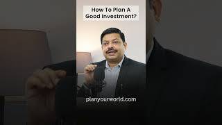 How To Plan A Good Investment  Investment Strategies [upl. by Aihsined931]