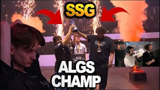 SSG is the ALGS Champs TSM Came So Close to champ FLCN Left Disappointed [upl. by Yrrehc457]