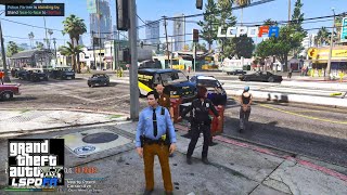 Playing GTA 5 As A POLICE OFFICER GTA 5 Lspdfr Modgtavlspdfr lspdfr [upl. by Lunnete427]