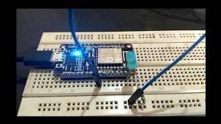 Controlling LED using ESP8266 as Web Server  IoT Projecct [upl. by Vilberg22]